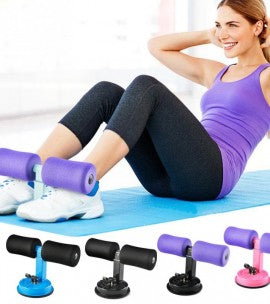 Adjustable Sit-Up Bar Suction Fitness